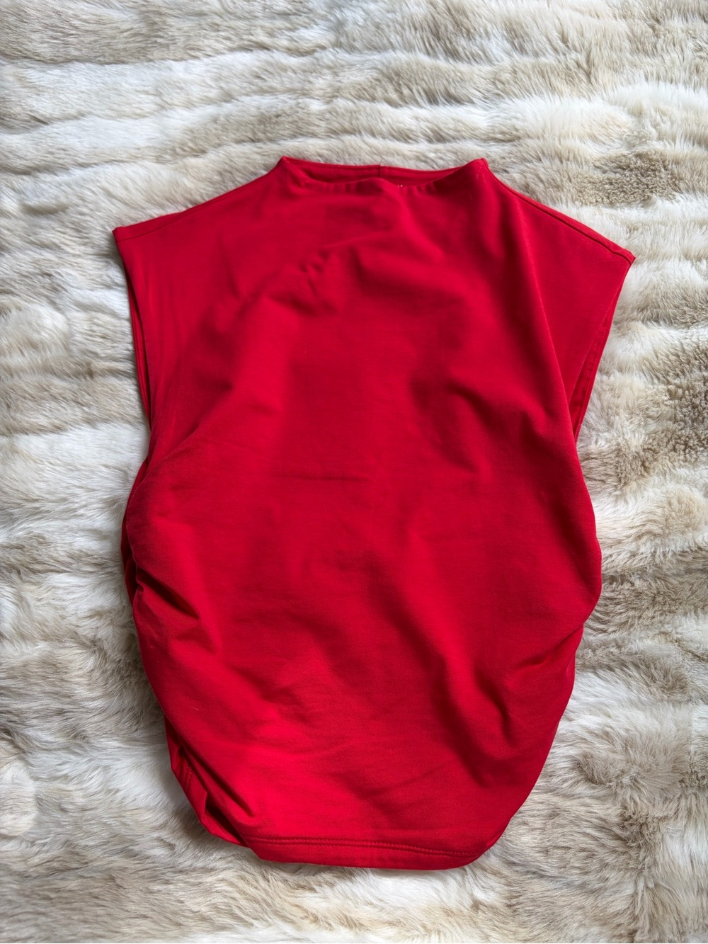 Abercrombie mock neck tank top